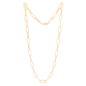 Bold Paperclip Chain Necklace Picture