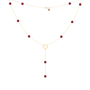 Heart Y Necklace